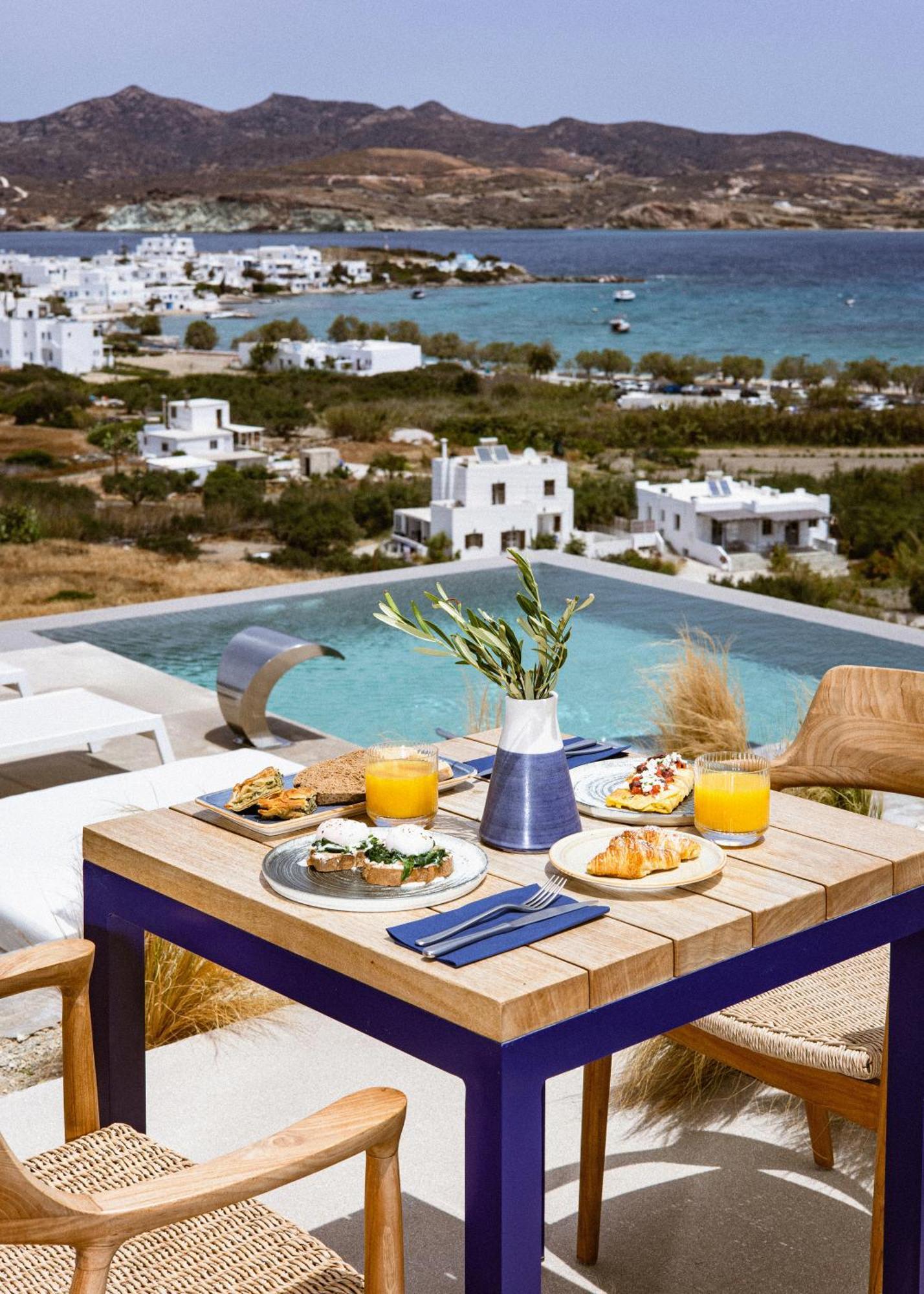 פולוניה Milos Breeze Boutique Hotel מראה חיצוני תמונה